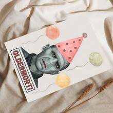 Biglietto di auguri di compleanno unico e interessante, biglietto di auguri di compleanno, biglietto di auguri di compleanno carino, regalo di compleanno per familiari e amici, biglietto di ringraziamento con busta, biglietto di auguri di compleanno, biglietto di benedizione, biglietto vuoto, per forniture scolastiche, ritorno a scuola