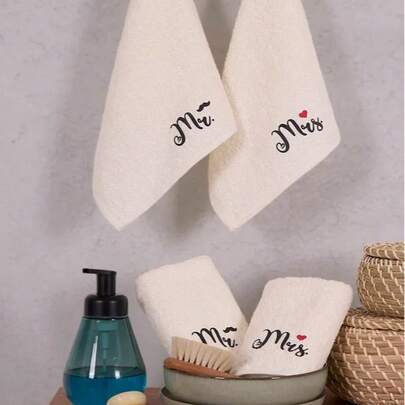 Made In Turkey – 3-Piece Soft Hand & Kitchen Towel Set | 30x50 Cm | High Absorbency & Modern Design