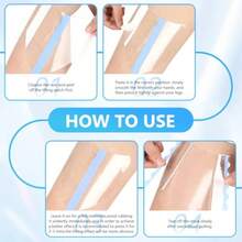 QY 30PCS Lift And Glow Patches LegsNip Lift And Patches Legs For Sagging Skin Instalift Patch Invisible Waterproof Adhesive Body Tape For Women Skin Lifting Firming 8380 - như hình ảnh - Xem 5