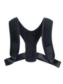 1pc Adjustable Back Support Brace, Elastic Posture Corrector For Home, Office, Sports - Multicolor - View 8