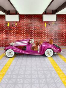 YCMODEL A Simulation Alloy Car Model Of A Classic Retro 500K Sedan, With A Body Made Of Zinc Alloy Material. Both Sides Of The Car Doors Can Be Opened, The Front Hood Can Be Opened, And The Trunk Door Can Also Be Opened. It Is A Children's Toy Car With Simulated Sound And Lighting Functions. The Car Model Is Rich In Details, Finely Crafted, And Of Good Quality. It Is Suitable For Collection And Can Be Given As A Birthday Gift To Children