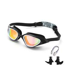 Professional Adult Anti-Fog UV Protection Lens Men Women Swimming Goggles Waterproof Adjustable Silicone Swim Glasses In Pool