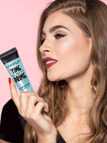 MISSLYN-TIME TO SILKY HYDRATING SKIN PRIMER 30ml, Face Makeup,For Smoothing Skin & Gripping Makeup, Moisturizes , Brand Beauty Makeup, Face Paint Cosmetic, For Women & Girls, Perfect For Winter, Ideal For Y2K, Fancy Fashion, Suitable For Birthday, Best Gift, Valentine's Day Gifts, Party Ready, New Year Gift, Best Color,Vegan & Cruelty-Free - Blue - View 4