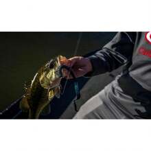 Cebos Blandos Power Worms de Pesca, Gusanos Artificiales para Pesca de Lubina Trucha y Peces de Agua Dulce/Marina - Sandía Púrpura Rojo Moteado - Ver 4