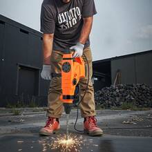 Corded Hammer Drill, 1600W 175-350RPM Electric Demolition Drills, 2-Inch SDS-Max Rotary Hammer Driver, 3 Functions Chipping Power Tool Kit For Concrete, Drilling Wood Plastic - US A Type Plug(110-127V) - View 9