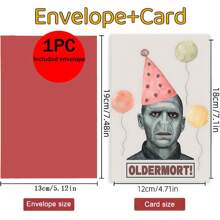 Biglietto di auguri di compleanno unico e interessante, biglietto di auguri di compleanno, biglietto di auguri di compleanno carino, regalo di compleanno per familiari e amici, biglietto di ringraziamento con busta, biglietto di auguri di compleanno, biglietto di benedizione, biglietto vuoto, per forniture scolastiche, ritorno a scuola