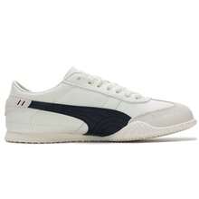 Puma 女鞋低筒休閒鞋 Bella UT LEA 板鞋低筒繫帶輕便舒適日常戶外旅遊鞋405256-01 - 暖白-黑色 - 查看 2