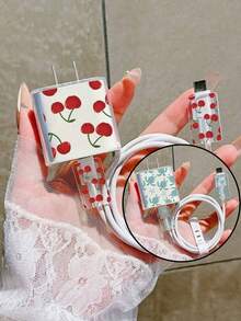 3pcs/Set 13 Data Protection Case, 20W Charger Protection Case, Data Cable Head Protection Case, Soft Shell Cable Protector Charger Accessories Phone Accessories - Multicolor - View 2