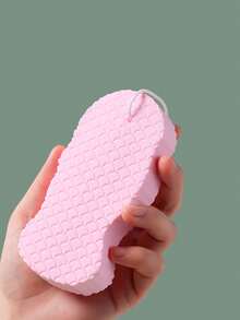 1块装去角质海绵、擦洗海绵、沐浴海绵，鱼鳞纹3D沐浴海绵，沐浴过程中不会伤害肌肤。高密度印花沐浴海绵。淋浴配件，沐浴海绵工具。（由于批次不同，海绵上的印花方向可能有所不同） - 彩色 - 查看 14