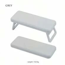 1Pack Foldable Nail Hand Rest - Professional Manicurist Hand Support Pillow, Portable Nail Art Station Essential For Salon & Home Use, Ergonomic Hand Rest For Gel/Acrylic Nails, Great Birthday, Christmas, Nail Appreciation Day Gift For Nail Technicians