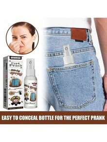 1pc Mischievous Fart Spray,Long-Lasting Fart Smell Liquid Spray,Pressure Relieving And Humorous Toy Props,Necessary For April Fool's Day (Packaging Pattern Random),Prank Test,Glad,April Fools Day,Random Things,Fart Whistle,Shock Pen Prank - Multicolor - View 9