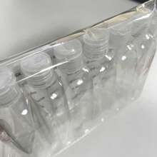 TSA认证防漏旅行瓶，3.4盎司透明PET塑料翻盖瓶 - 可重复灌装洗发水、护发素、沐浴露及其他洗漱用品 - 便携旅行必备 | 防漏 | PET塑料瓶，旅行洗漱用品，返校季，旅行必备，假日必备 - 彩色 - 查看 9