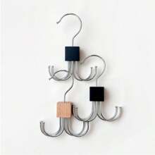 360° 可旋转皮带挂钩 - 节省空间且多功能的衣柜整理器，适用于皮带、胸罩、领带、围巾、背心和钱包 - 终极配饰存储解决方案