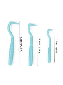 3pcs/Set Pet Ticks Remover Tool, Flea Removal Hook, Pet Grooming Tool For Dogs And Cats