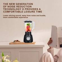 SOKANY185 Multi-Function Juicer, Fresh Juice Maker. Equipped With Grinding Cup, 2-In-1 Blending & Grinding Function. Two-Speed Adjustable Temperature Control, Powerful Motor, 1.6L Large Capacity. Suitable For Juicer/Cooking Machine/Food Supplement Machine/Ice Crusher/Coffee Bean Grinder.