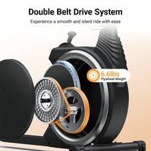 Recumbent Exercise Bike For Home, Spin Bike Stationary Bike With Smart Bluetooth And Exclusive App Connectivity Stepper, LCD, Heart Rate Handle,Elliptical Cross Trainer Magnetic Recumbent Bikes - S19 - 查看 5