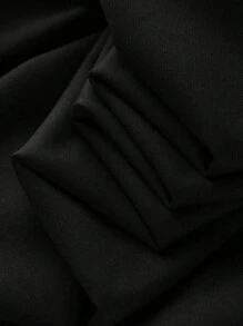 Teen Girl Sweatshirts Hoodie Cartoon Bow And Slogan Print Oversized Pullover Sweaters Top Y2K Girl's Preppy Clothes - Black - View 5