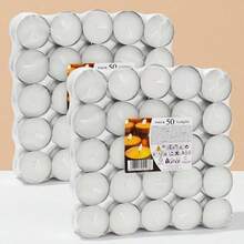 Bougies chauffe-plat - Blanc - Voir 7