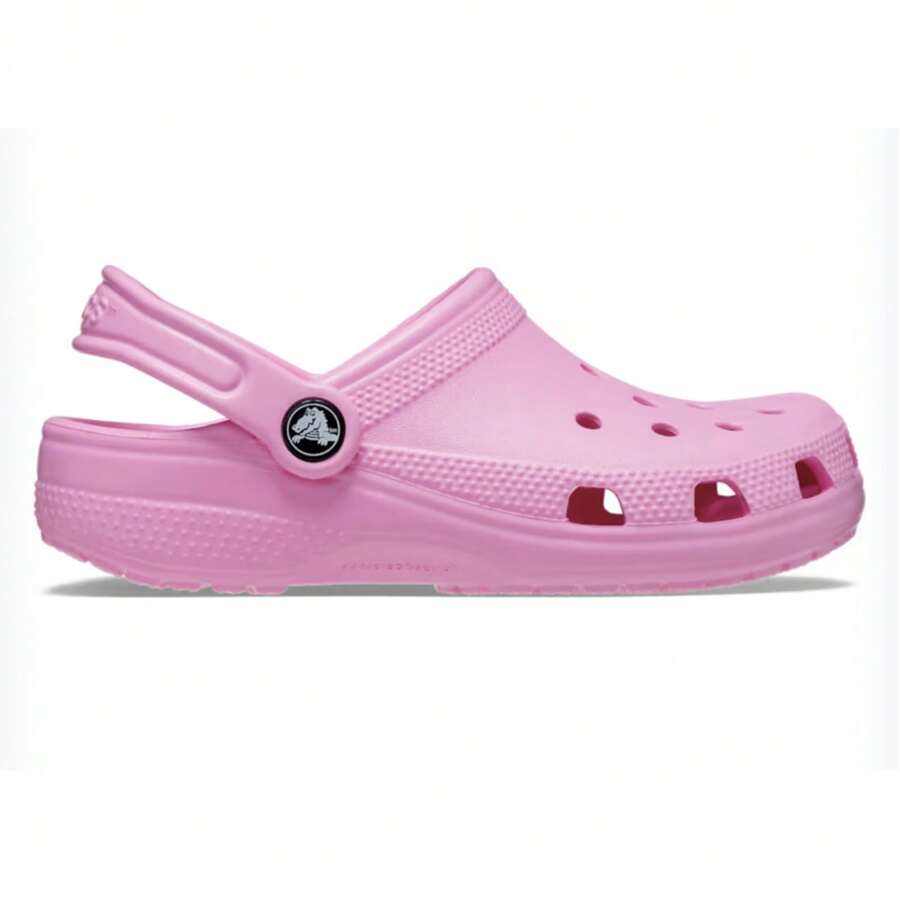 Crocs Classic Kids Clog Taffy Pink 206991-6SW - Taffy Pink - View 1