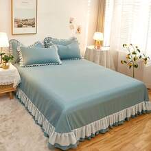 Cooling Mattress Pads - Le Ying-clear Water Green - View 9