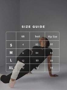 FWH 1. 可爱纯色露脐上衣，弹力修身圆领甜美时尚百搭外套，优雅高腰显瘦休闲收腹日常基础款舞蹈服拉长腿部提臀街头跑步瑜伽两件套，春夏黑色 - 黑色 - 查看 6