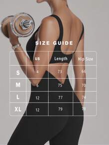 FWH Stil retro glam, design strâmt în culoarea piersicii + decupaje care strâng talia, stil lejer, dar sexy, cu cusături care ridică fesele și spate deschis, versatil pentru stradă și sală, material elastic fără senzație, elastic la 360° pentru fese, salopetă de damă fără senzație