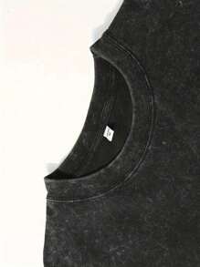 230g Double-Sided Washing, Know Your Opponent's Printed T-Shirt, High-Quality Batik Cotton Retro Fashion Brand T-Shirt, Beach Essential, Men's Summer T-Shirt, Holiday Gift, Perfect Gift.