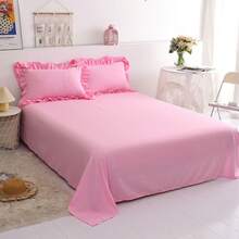 Cooling Mattress Pads - Washed Cotton-blue - View 4