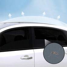 This 4-Piece Set Of High-End Window Sunshade Mesh Screens Offers UV Protection And Privacy Protection. The Universal Design Is Suitable For Various Vehicle Models And Enhances The Comfort Inside The Car - Black - View 5
