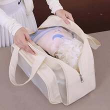 Sports Storage Bag With Wet-Dry Separation, Waterproof & Durable, All-In-One For Swimming, Fitness & Beach Trips - 杏色 - 查看 7