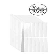 1/4/10/20片装自粘陶瓷砖，防水砖纹3D墙板 - DIY可移除自粘防溅陶瓷砖，适用于厨房、浴室和派对装饰