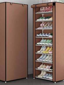 Zapatero de 9 Baldas Grande Organizador de Calzado con Amplio Espacio de Almacenamiento - Multicolor - Ver 4
