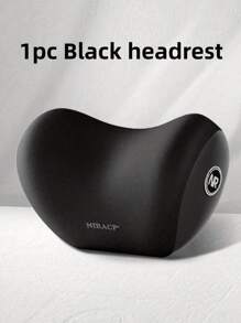 1个记忆棉汽车颈腰枕 - 舒适支撑头枕和靠背 - 驾驶员和乘客的理想之选，汽车枕头
