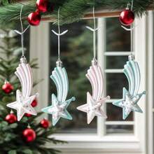 Spruce Up Your Christmas Tree With These Festive Hanging Decorations In Pretty Pastel Shades - Mint Green - View 3
