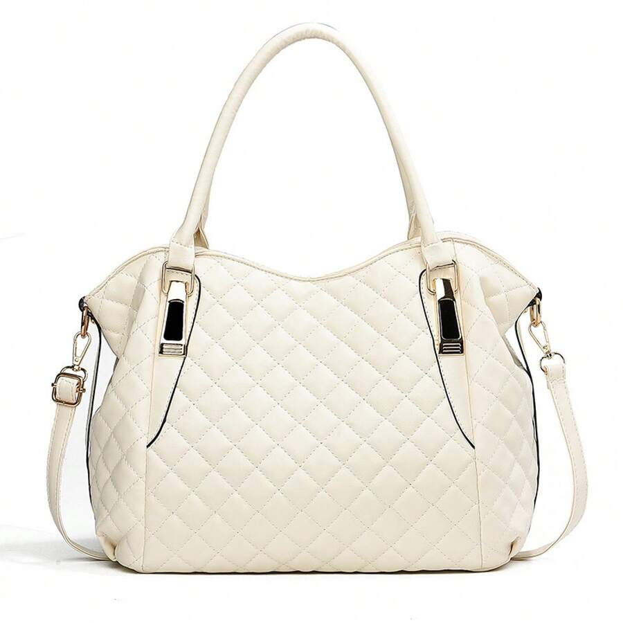 Women Top Handle Bags - 白 - 查看 1