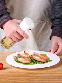 1pc Kitchen Oil Sprayer, Cooking Oil Mister, Baking Tool, Suitable For Grilling/Salad Making/Frying/Baking/Salon, PET Material, Kitchen Essential (Random Style)