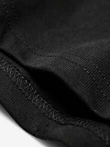 1PCS RICH SOON, Gritty Wealth Tee: Distressed "RICH SOON" Lettering, Spring/Summer/Fall Men Clothes, Regular Fit Shirt, Christmas & Halloween & Thanksgiving Day & Valentine's Day & Pride & Father's Day & Easter & Mother's Day & New Year & Spring Festival, Men's Round Neck Printed Short Sleeve Casual Everyday T-Shirt, They Are Excellent Gifts For Friends And Family, 100% Cotton T-Shirts Feature, A Youthful And Fashionable Design, Graphic Tees Men, Graphic Tees Women, Cachorro Feliz, Back To School - Black - View 4