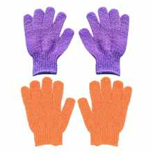 1/3/5/10pcs Bath Exfoliating Gloves, Reusable Shower Mitts For Scrubbing, Back Scrubber, Massage And Body Exfoliation, Body Cleansing Accessories,2/4/8/20/30/40pcs,For Bath, Face, Spa, Hand Wash, Deep Dead Skin Wash