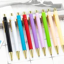 5/10/15/ 有趣的圆珠笔套装 - 1.0mm 笔尖，黑色墨水，生动的引语，粗俗的语言设计，送给同事的独特办公室礼物，个性化日常书写圆珠笔套装，带有幽默的引语，个性化圆珠笔套装（随机颜色），适用于学校用品，返校 - SHOW原子筆 - 查看 7