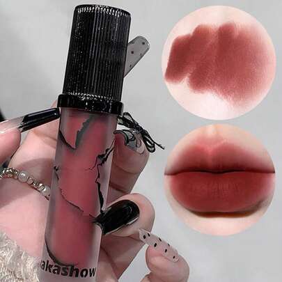 kakashow Son lì dạng lỏng Velvet Matte - Lên màu chuẩn, không gây khô môi, làm sáng da, tạo vẻ ngoài trang điểm tự nhiên, chất son mịn mượt, phù hợp cho lễ tốt nghiệp, sinh nhật, lễ hội, mùa hè, mùa thu, năm 2000 và các dịp khác, thời trang và đa năng, phù hợp cho trang điểm nữ, tiệc tùng, bãi biển, du lịch, cắm trại, hoạt động ngoài trời, các chuyến đi học, trang trí ngày lễ, cũng là một món quà tuyệt vời.