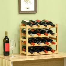 Tabletop Wine Racks - Khaki - View 2