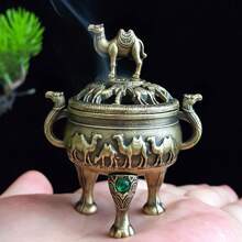 1pc Elephant Incense Burner, Metal Animal Elephant & Bird Shaped Incense Holder, Suitable For Spa, Yoga & Meditation, Home Decor & Unique Gift Idea, Incense Stand, Room Decor, Creative Incense Plate