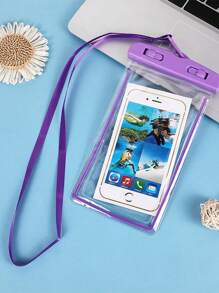 Custodia impermeabile universale per telefono, borsa impermeabile per telefono cellulare, sacchetto impermeabile per telefono, borsa impermeabile per telefono, compatibile con e adatta a tutti i modelli di telefoni cellulari, per nuoto, rafting, immersioni, fotografia subacquea, spiaggia, viaggi, vacanze, piscina, sport all'aperto.