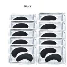 20 片（10 对）凝胶眼膜，眼部护理，淡化黑眼圈，抚平细纹，凝胶眼贴，送给女性的绝佳礼物，男女适用 - 彩色 - 查看 11