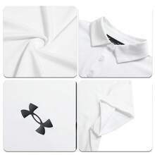 Under Armour Damska koszulka polo do ćwiczeń golfowych, oddychająca, swobodna, z krótkim rękawem