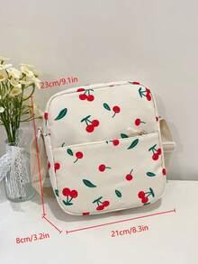 Set de 3 mochilas con estampado de lazo de nailon, mochila plegable de gran capacidad con múltiples bolsillos y cremallera impermeable, adecuada para adolescentes, estudiantes de secundaria y universidad, mujeres para uso diario, ir y venir, viajes, regalo del Día de San Valentín - Rojo - Ver 9