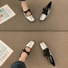 Women Flats - Silver - View 6