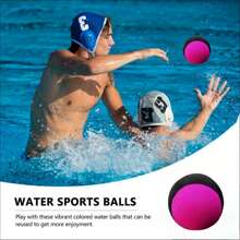 1pc Beach Water Bouncing Ball, Outdoor Water Game Ball, Creative Water Bouncing Ball, Swimming Pool Game Accessory, Great Holiday Gift, Suitable For Beach And Pool Games