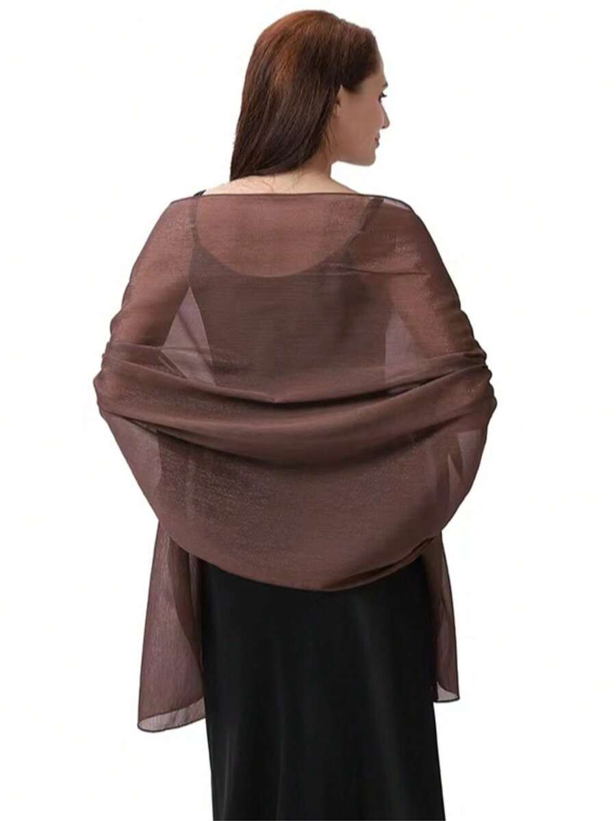 Chiffon Shawls Scarves Wraps For Bridal Wedding Party Evening Dress And Special Occasion Dresses