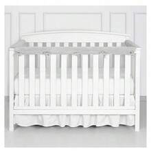 Crib Rail & Bumper Fabric Covers - Pink - View 4